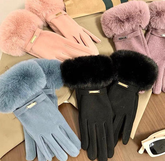 WX velvet gloves