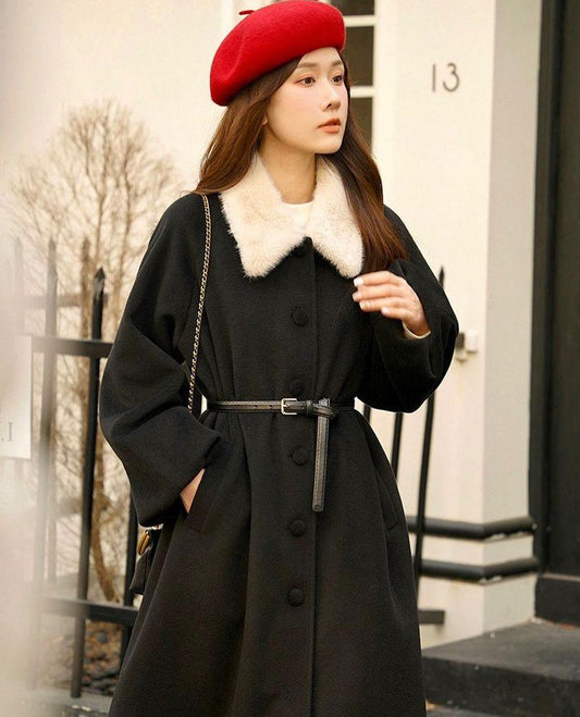 Ruby high-end woolen coat