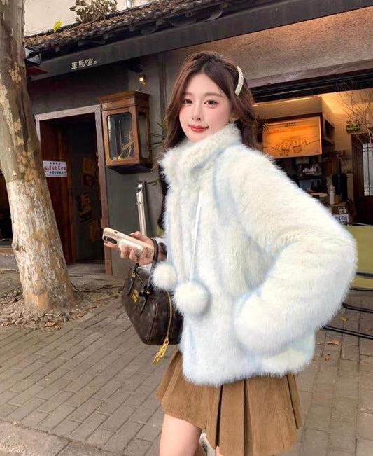 Caryne faux fur jacket