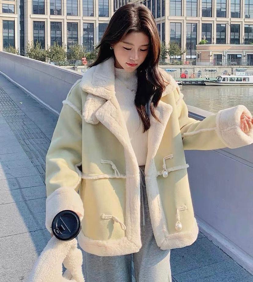 Irene wool plush jacket