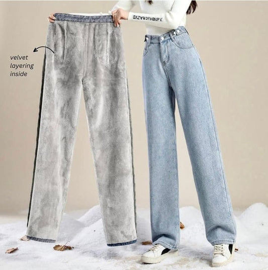 JJ High waist thermal denim