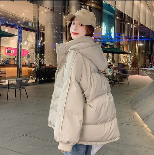 Korean style oversized down padded jacket