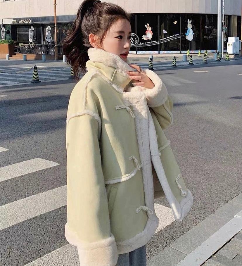 Irene wool plush jacket