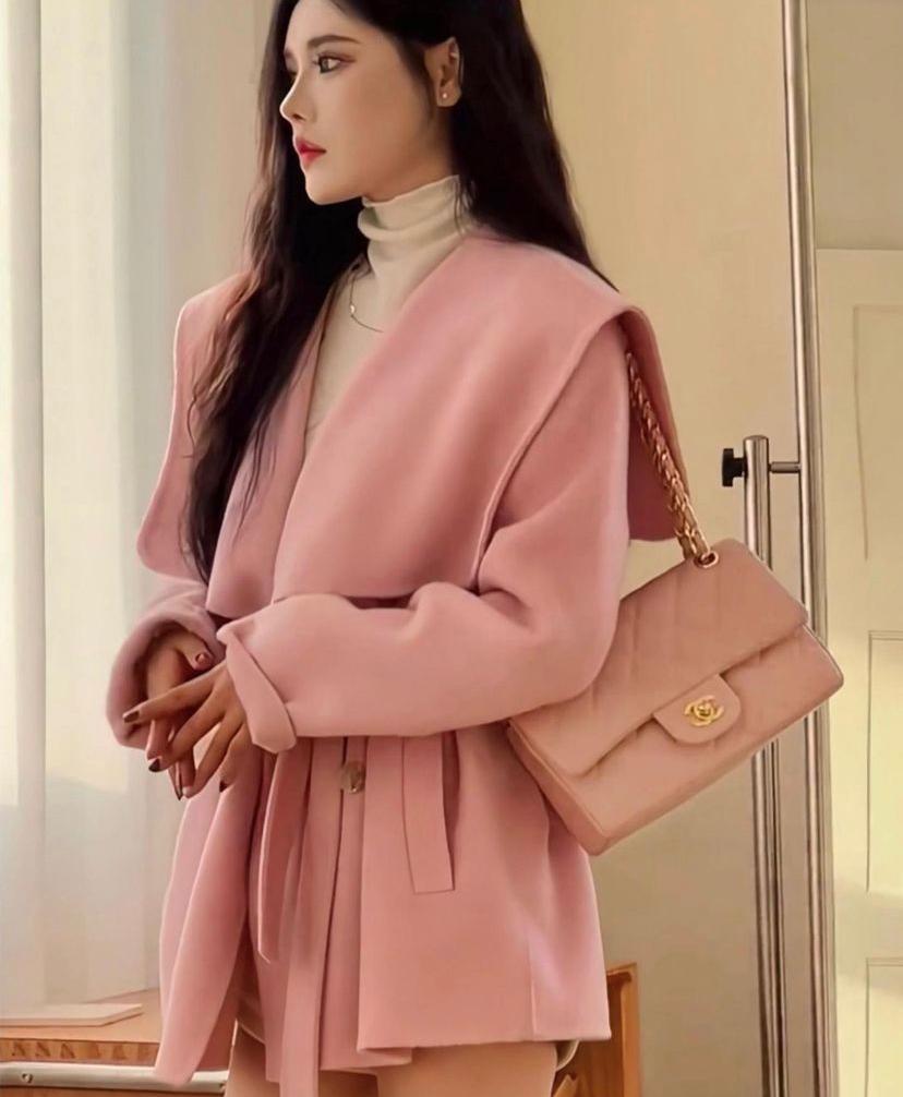 Luna korean collar coat