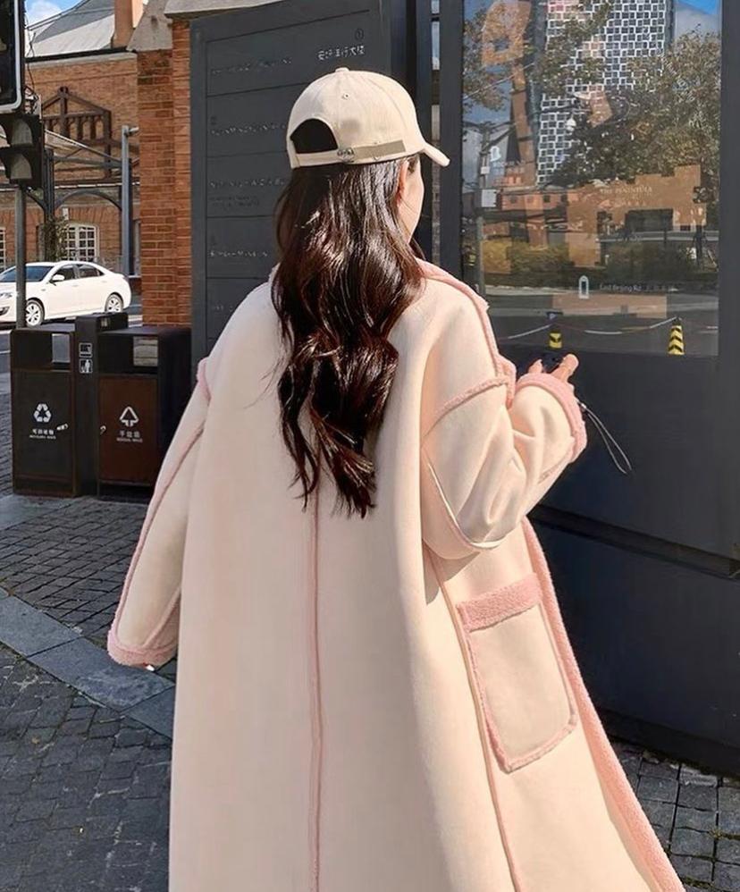 Hannah reversible long coat