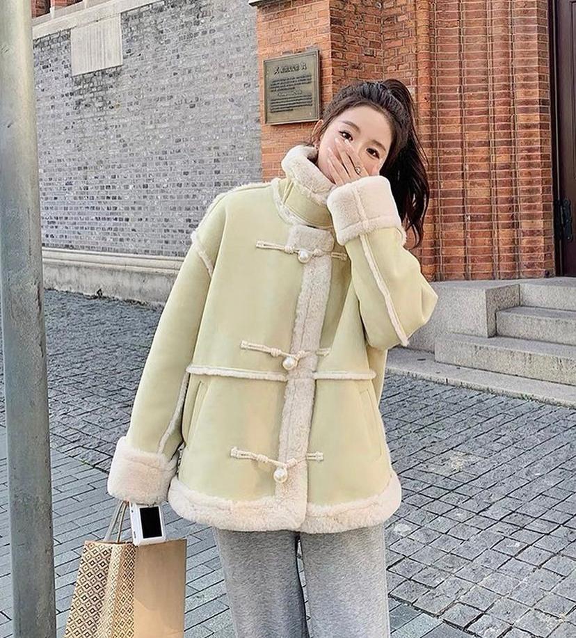 Irene wool plush jacket