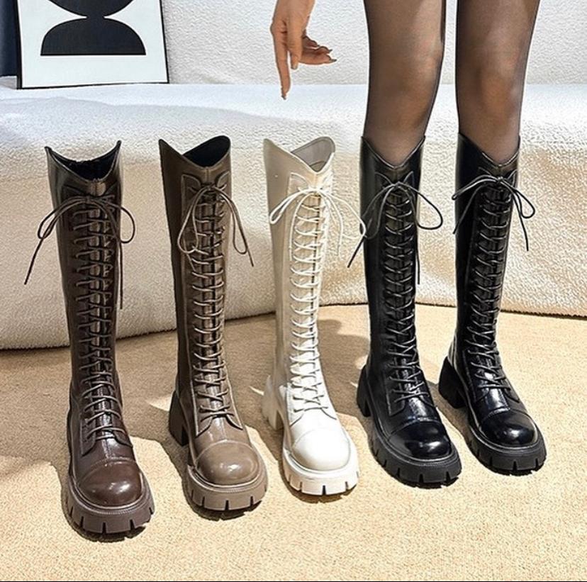 Yuka harajuku style knee-high boots