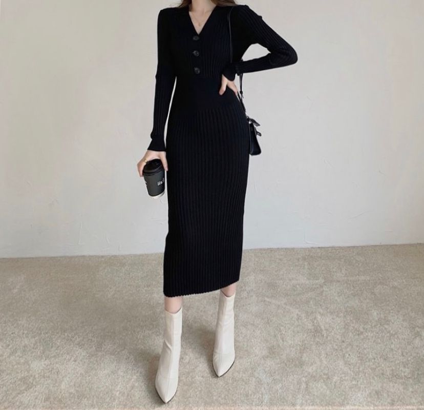 Haerin sweater dress